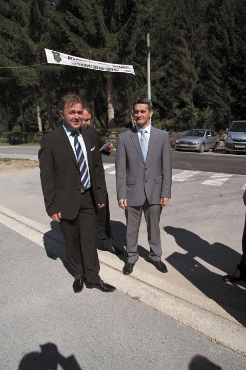 Načelnik općine Krašić g. Josip Petković Fajnik i načelnik općine Žumberak g. Zdenko Šiljak